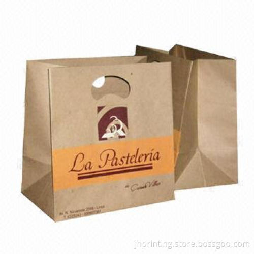 Eco-friendly Paper Bag with Die-cut Handle